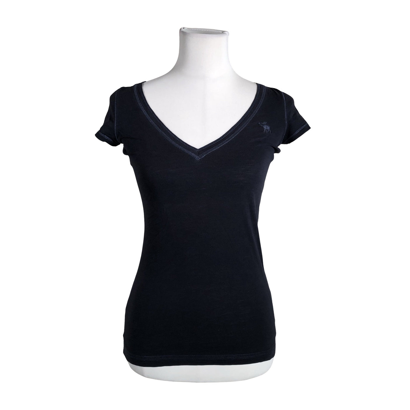 Unisex Abercrombie&Fitch - T-shirt, size 34 - Blue (1)
