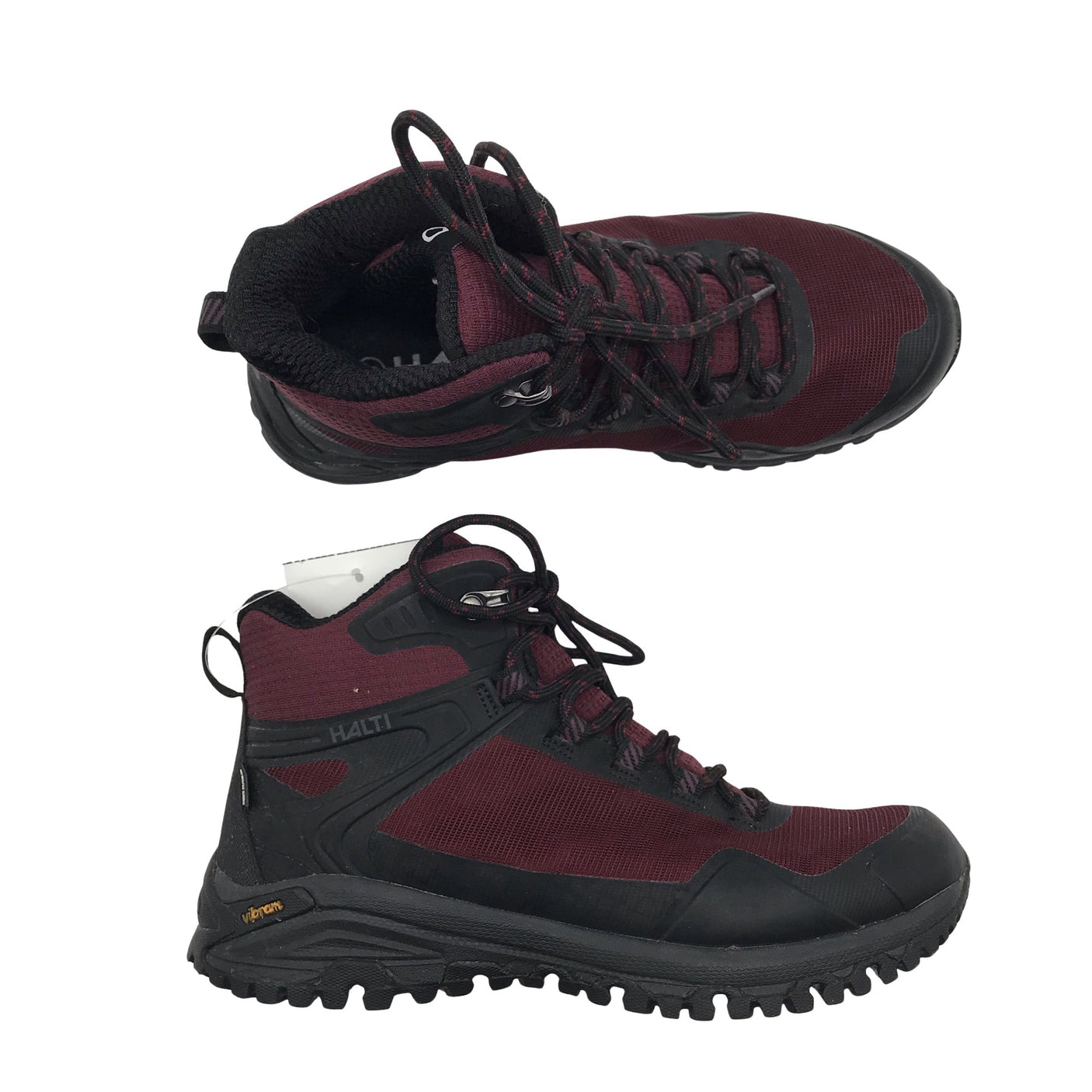Unisex Halti - Hiking shoes, size 37 - Wine red (1)