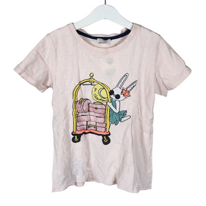 Unisex Livly - T-shirt, size 122 - 128 - Light pink (1)