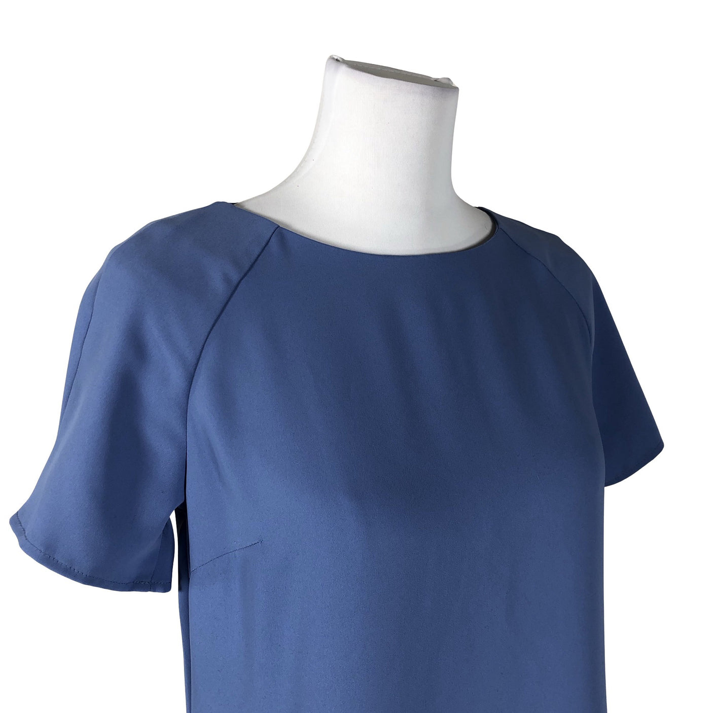 Unisex Voglia - Schiffon dress, size 34 - Blue (3)
