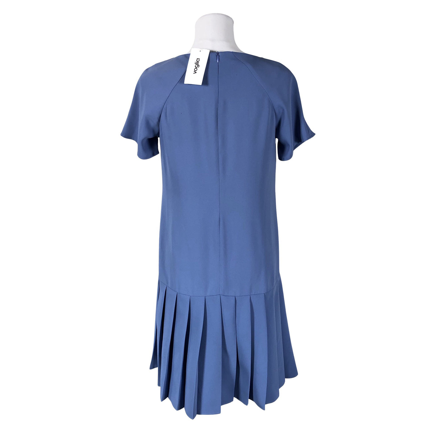 Unisex Voglia - Schiffon dress, size 34 - Blue (2)