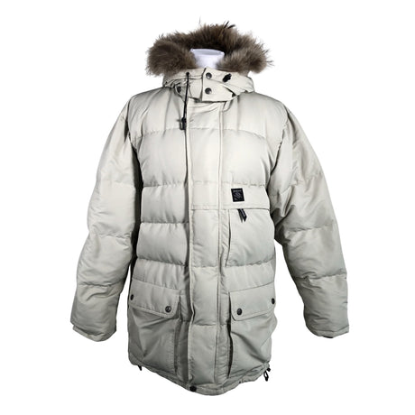 Unisex Joutsen - Down jacket, size 38 - Beige ()