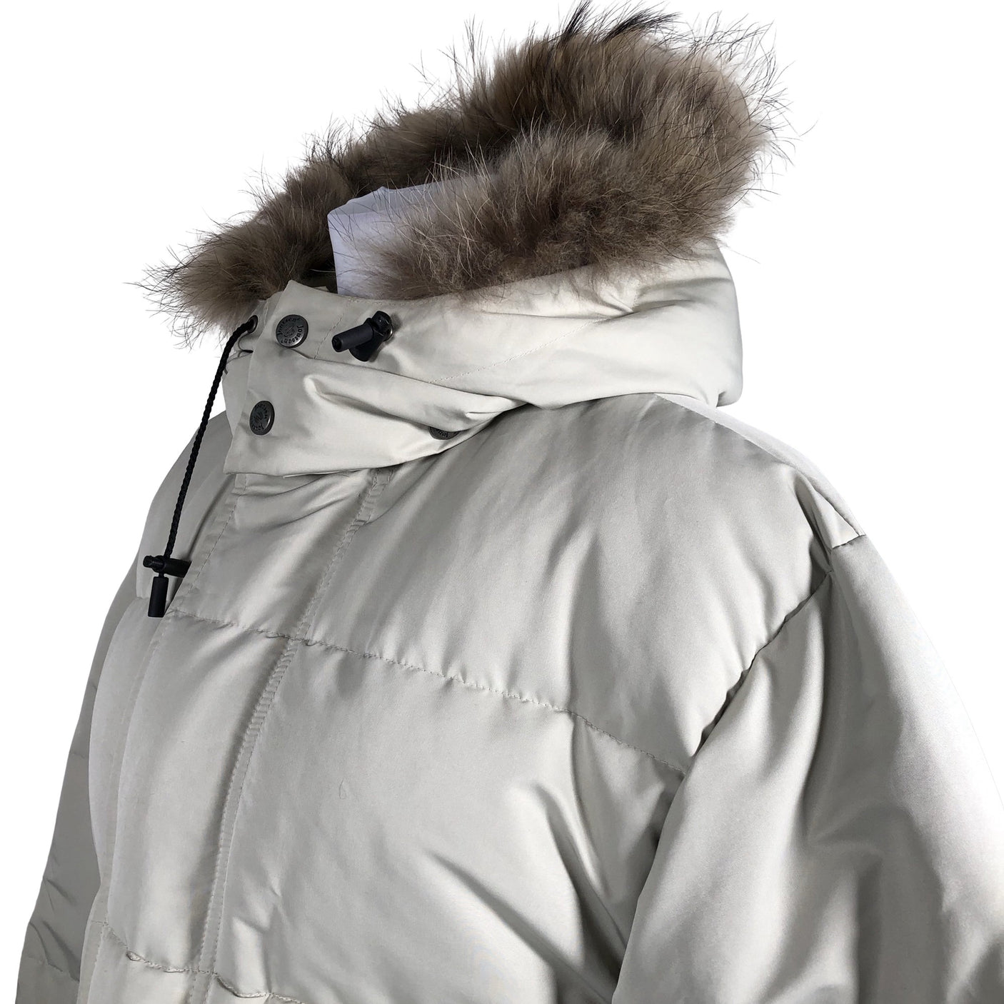 Unisex Joutsen - Down jacket, size 38 - Beige (2)