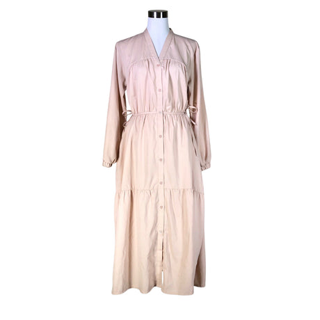 Unisex Makia - Schiffon dress, size 38 - Light pink ()