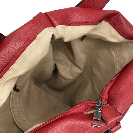 Unisex Brunelli - Handbag, size Maxi - Red (2)