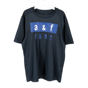 Unisex Abercrombie&Fitch - Sports shirt, short sleeve, size 146 - 152 - Black (1)