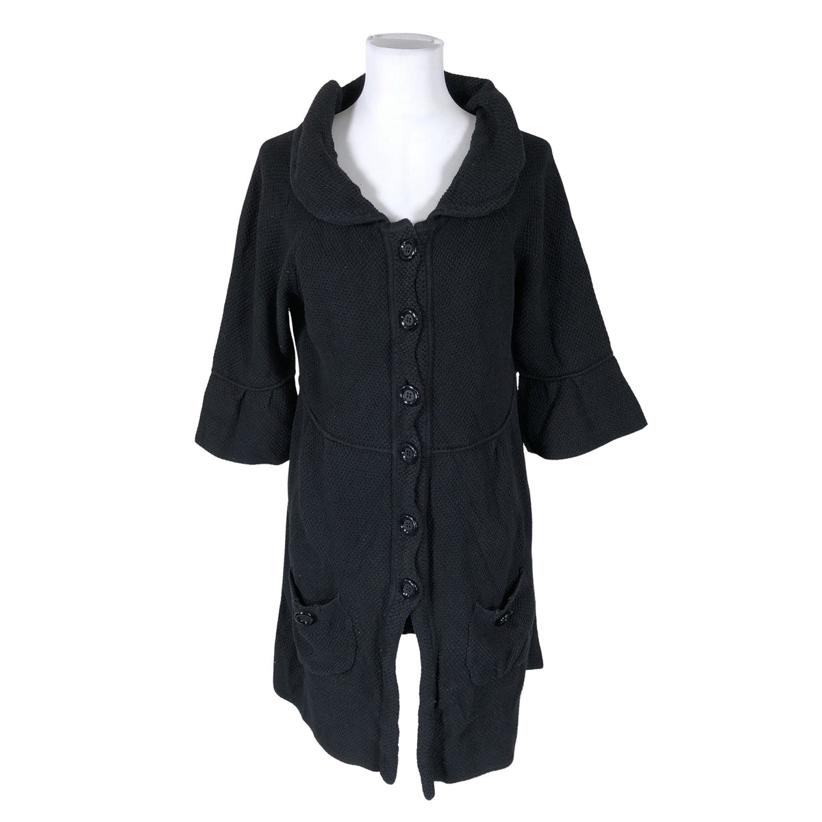 Unisex Flash Jeans - Cardigan, size 38 - Black (1)