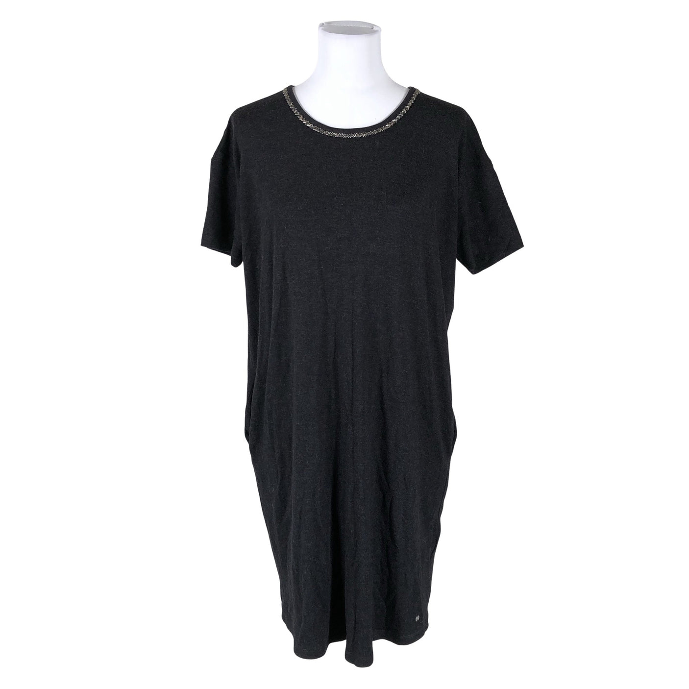 Unisex Gerry Weber - Tricot dress, size 38 - Gray (1)