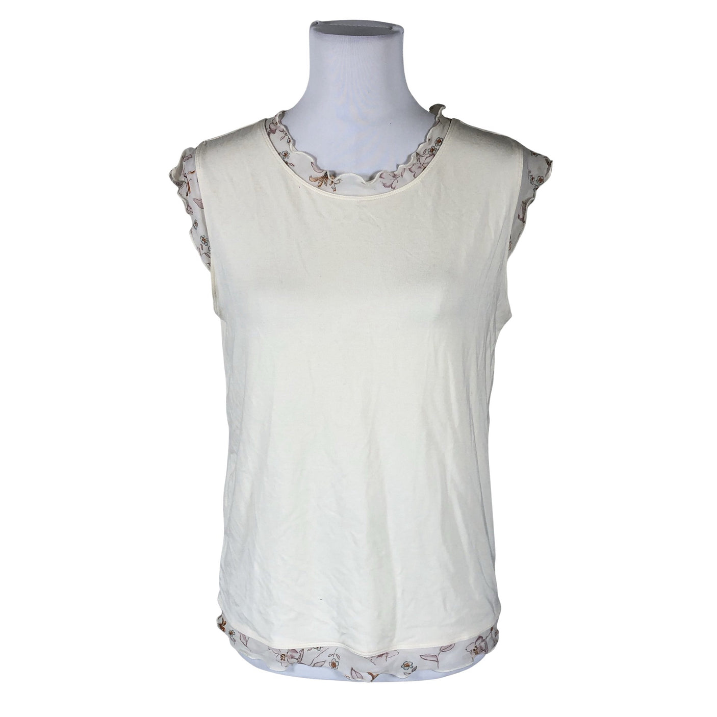 Unisex Laura Ashley - T-shirt, size 40 - Natural white (1)