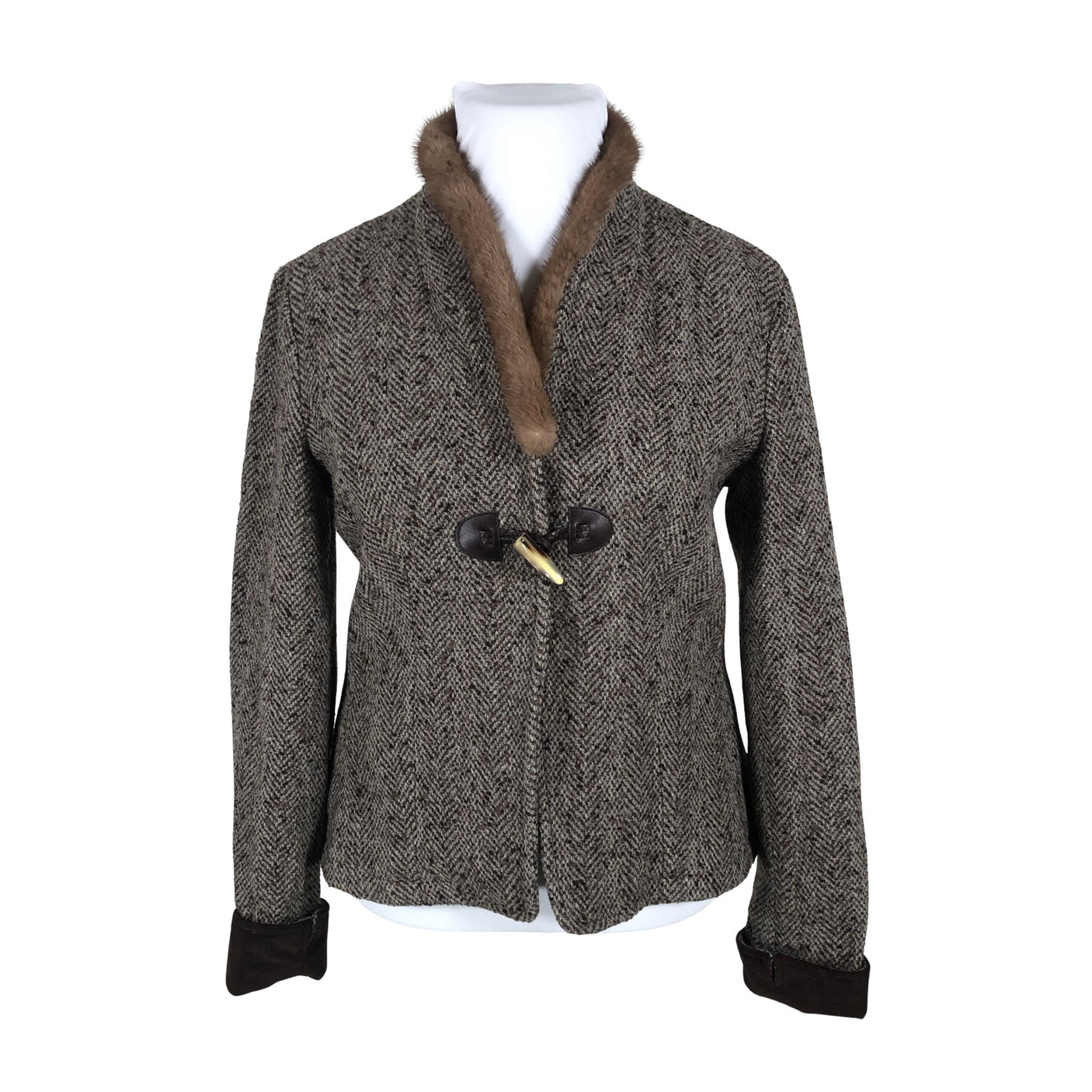 Unisex Beretta - Wool coat, size 42 - Brown (1)