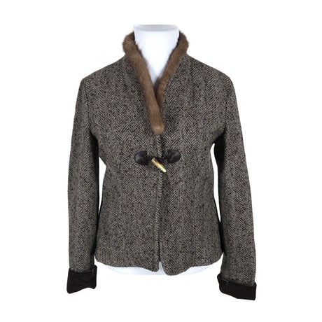 Unisex Beretta - Wool coat, size 42 - Brown ()