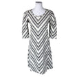 Unisex Cream - Tricot dress, size 34 - Black ()