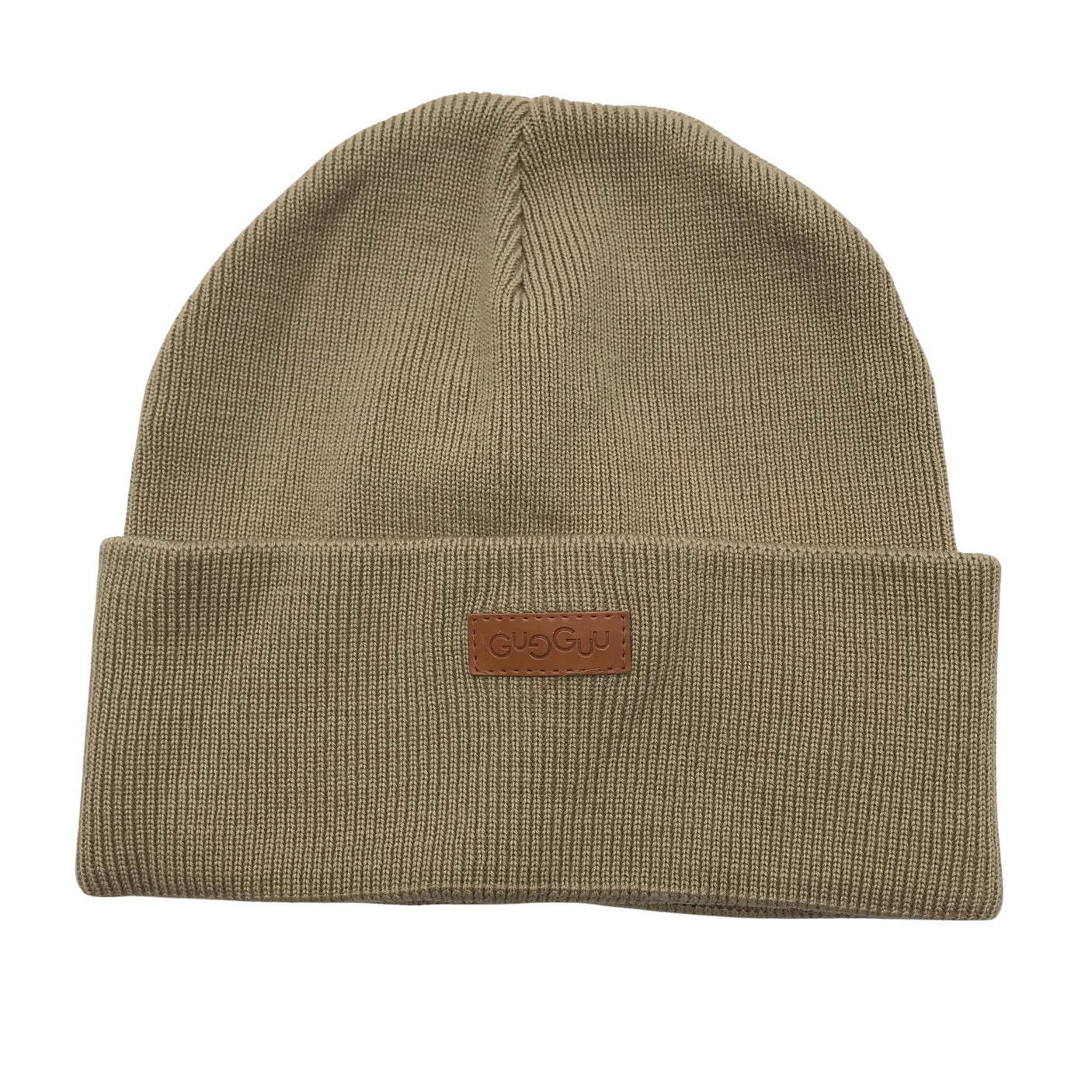 Unisex Gugguu - Winter beanie, size 56 - 58 cm - Beige (1)