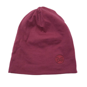 Unisex Buff - Lightweight beanie, size 52 - 54 cm - Wine red (1)