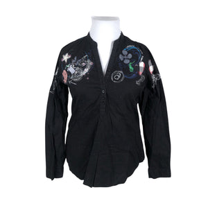 Unisex Desigual - Blouse, size 42 - Black (1)