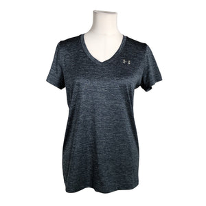 Unisex Under Armour - Sports shirt, short sleeve, size 38 - Gray (1)