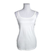 Unisex Opus - Tricot tank top, size 40 - White ()