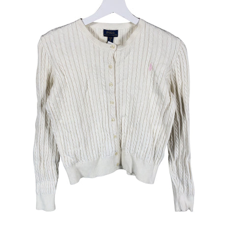 Unisex Polo Ralph Lauren - Cardigan, size 164 - 170 - Natural white ()