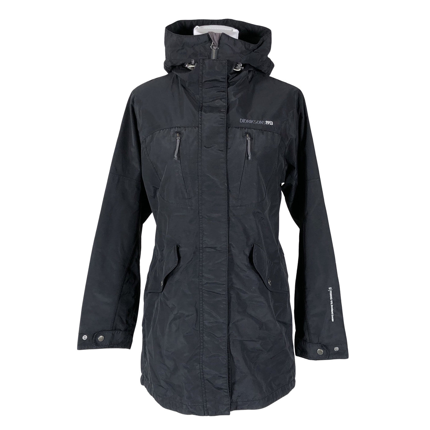 Unisex Didriksons - Outdoor jacket, size 38 - Black (1)