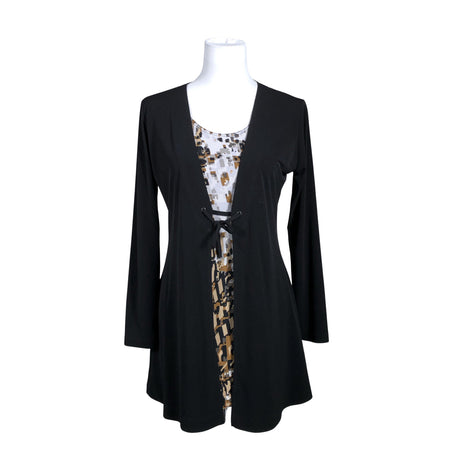 Unisex Voglia - Tricot tunic, size 36 - Black ()