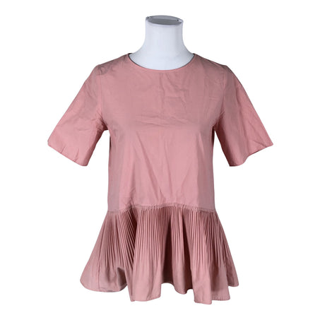 Unisex COS - Short-sleeved blouse, size 40 - Light pink ()