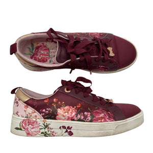 Unisex Ted Baker - Casual sneakers, size 36 - Wine red (1)