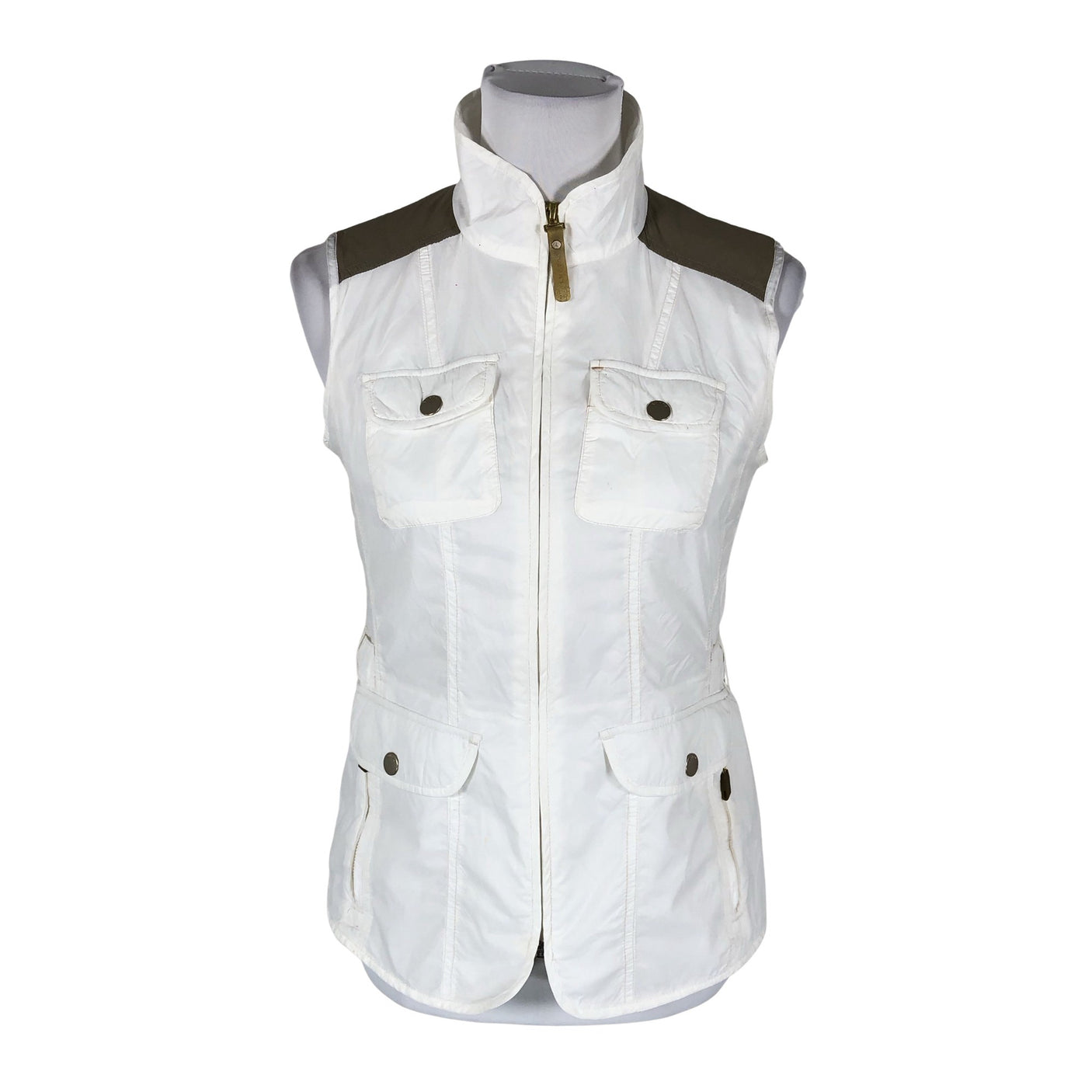 Unisex Luhta - Winter vest, size 34 - White (1)