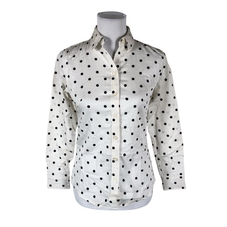 Unisex Banana Republic - Collared shirt, size 32 - White ()