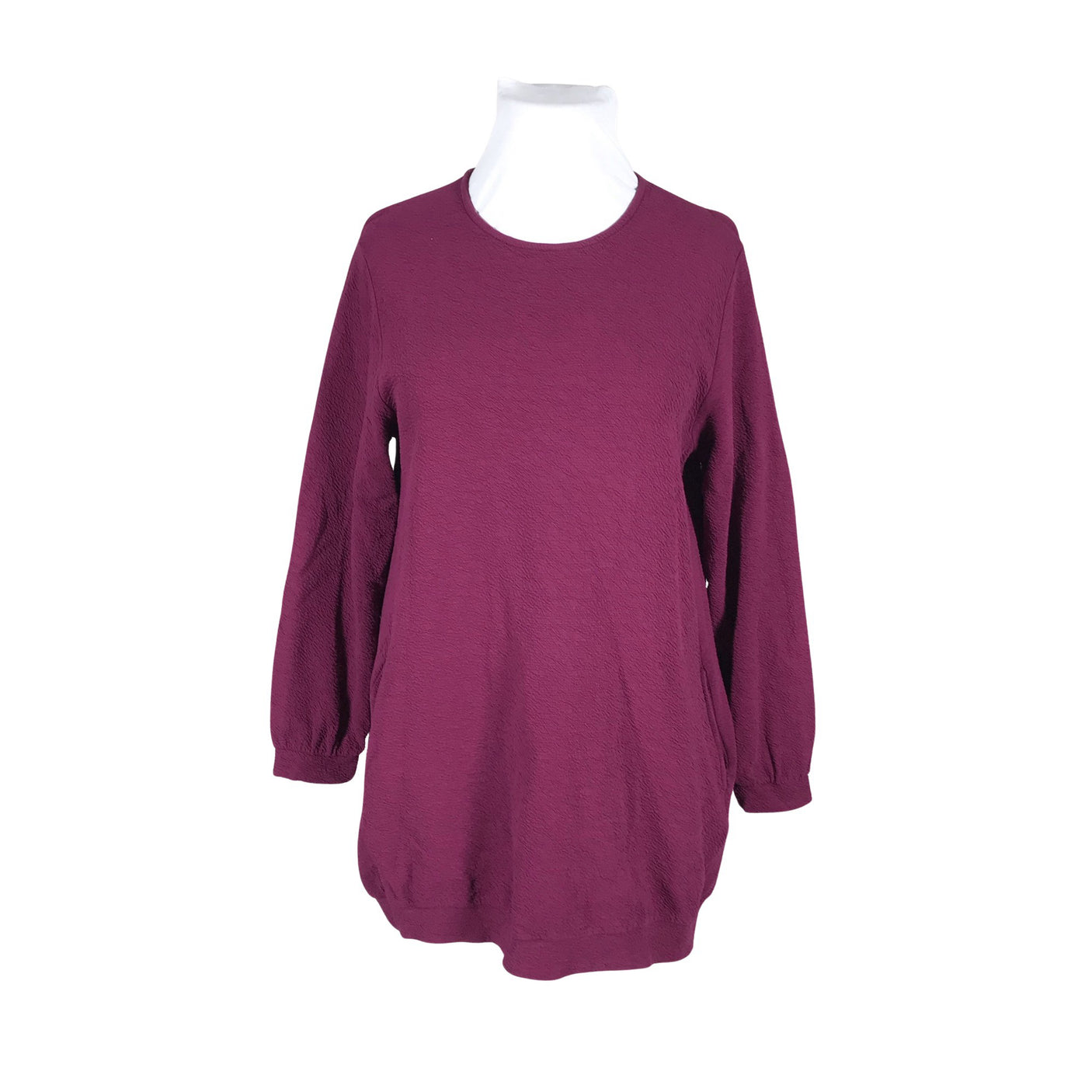 Unisex NOSH - Sweatshirt tunic, size 42 - Wine red (1)
