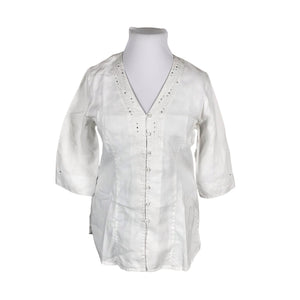 Unisex Steilmann - Blouse, size 42 - White (1)