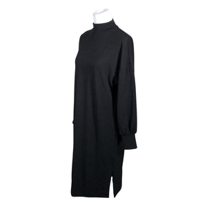 Unisex Lindex - Tricot dress, size 32 - Black (2)