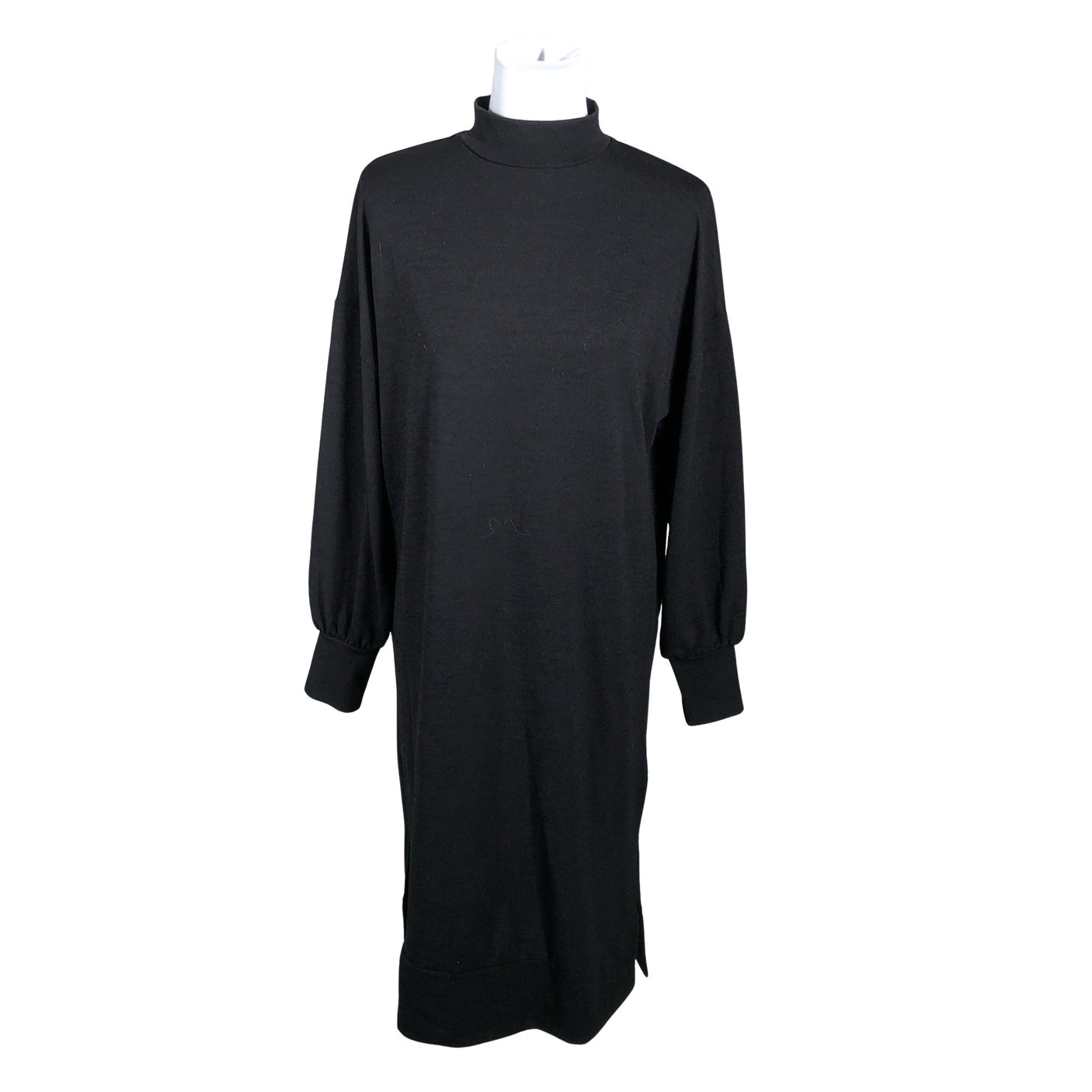 Unisex Lindex - Tricot dress, size 32 - Black (1)