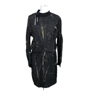 Unisex Blacky Dress - Schiffon dress, size 36 - Black (1)