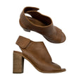 Unisex Pedag - Heeled sandals, size 37 - Brown ()