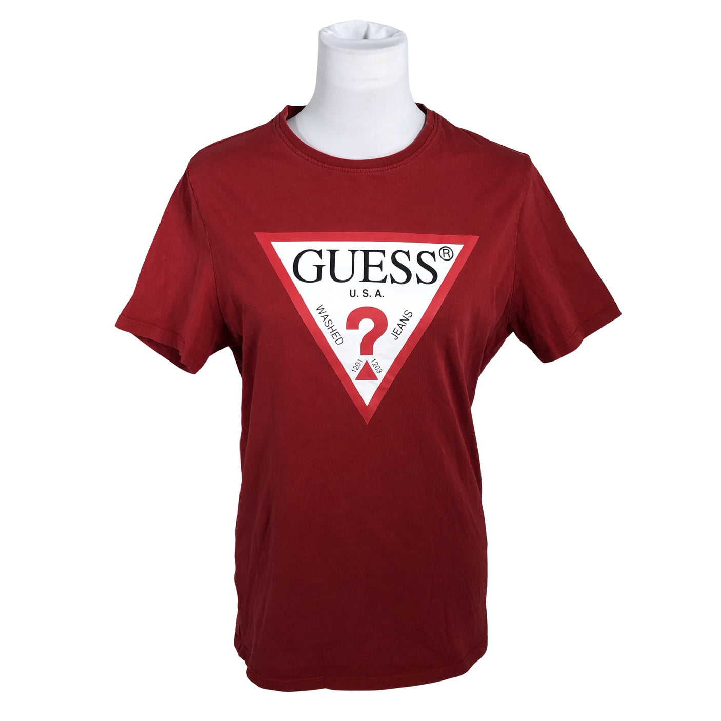 Unisex Guess - T-shirt, size 38 - Red (1)