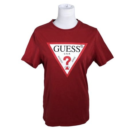 Unisex Guess - T-shirt, size 38 - Red ()