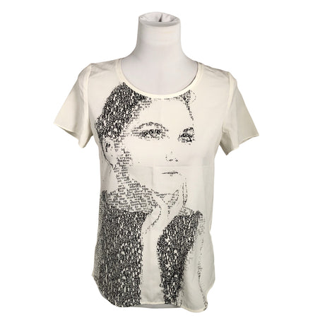 Unisex Esprit - Short-sleeved blouse, size 34 - White ()