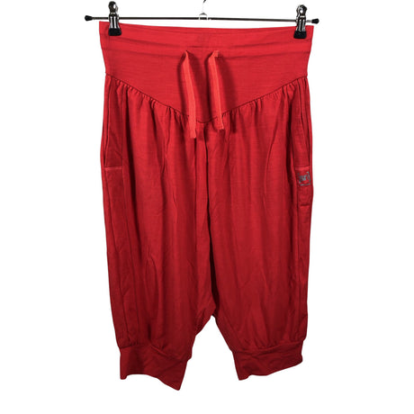 Unisex Super.natural - Tricot capri pants, size 38 - Red ()