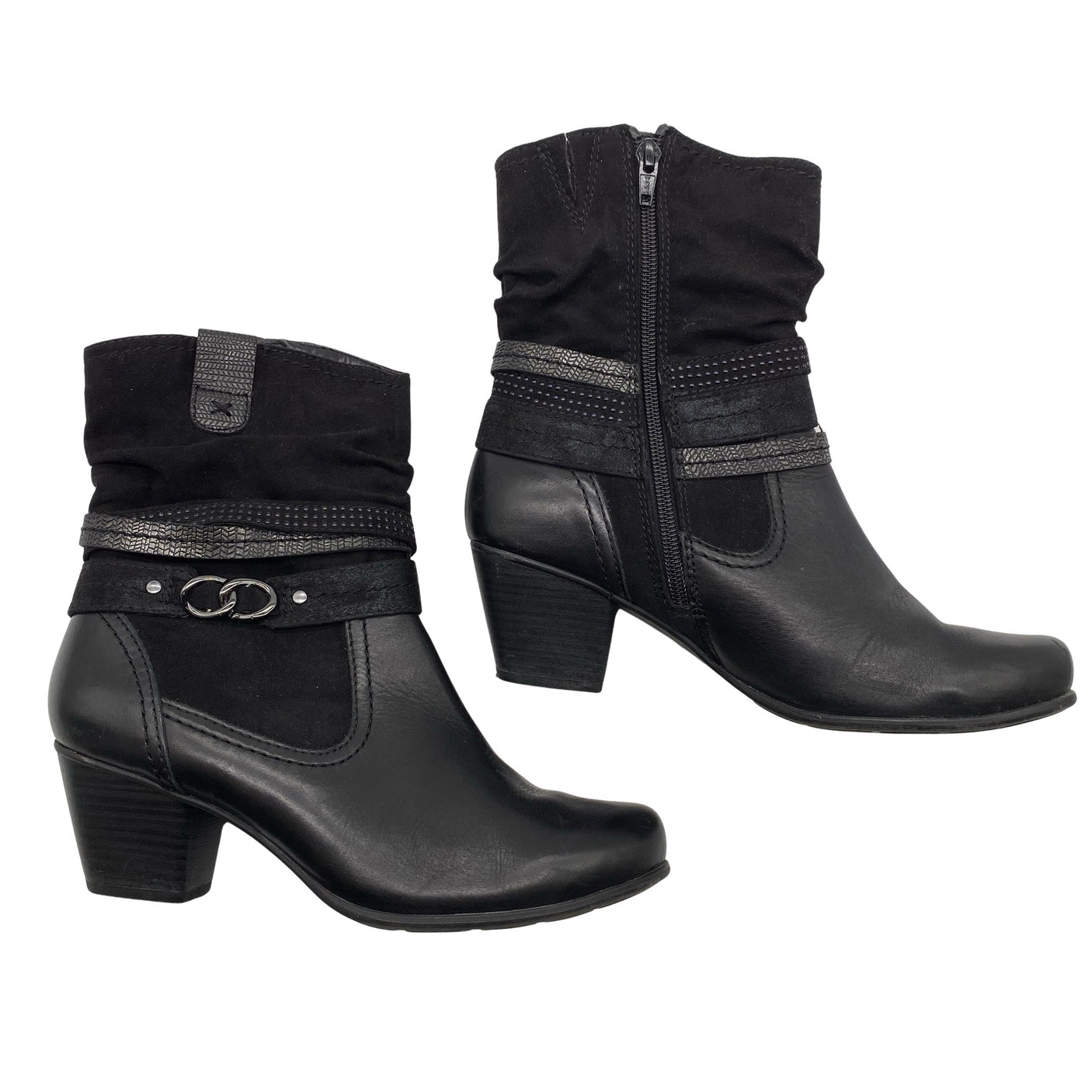 Unisex Jana - Ankle boots, size 38 - Black (1)