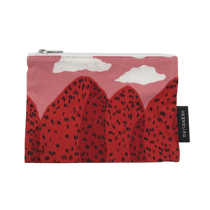 Unisex Marimekko - Toiletry bag, size Ei kokoa - Wine red (1)