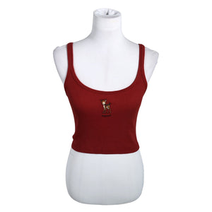 Unisex Brandy Melville - Tricot tank top, size 32 - Red (1)