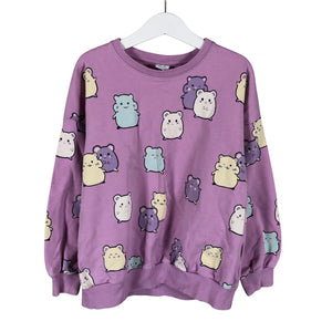 Unisex Lindex - Sweatshirt, size 128 - 134 - Violet (1)
