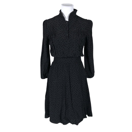 Unisex IVANAhelsinki - Schiffon dress, size 36 - Black ()