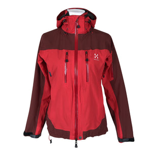 Unisex Haglöfs - Outdoor jacket, size 36 - Red (1)
