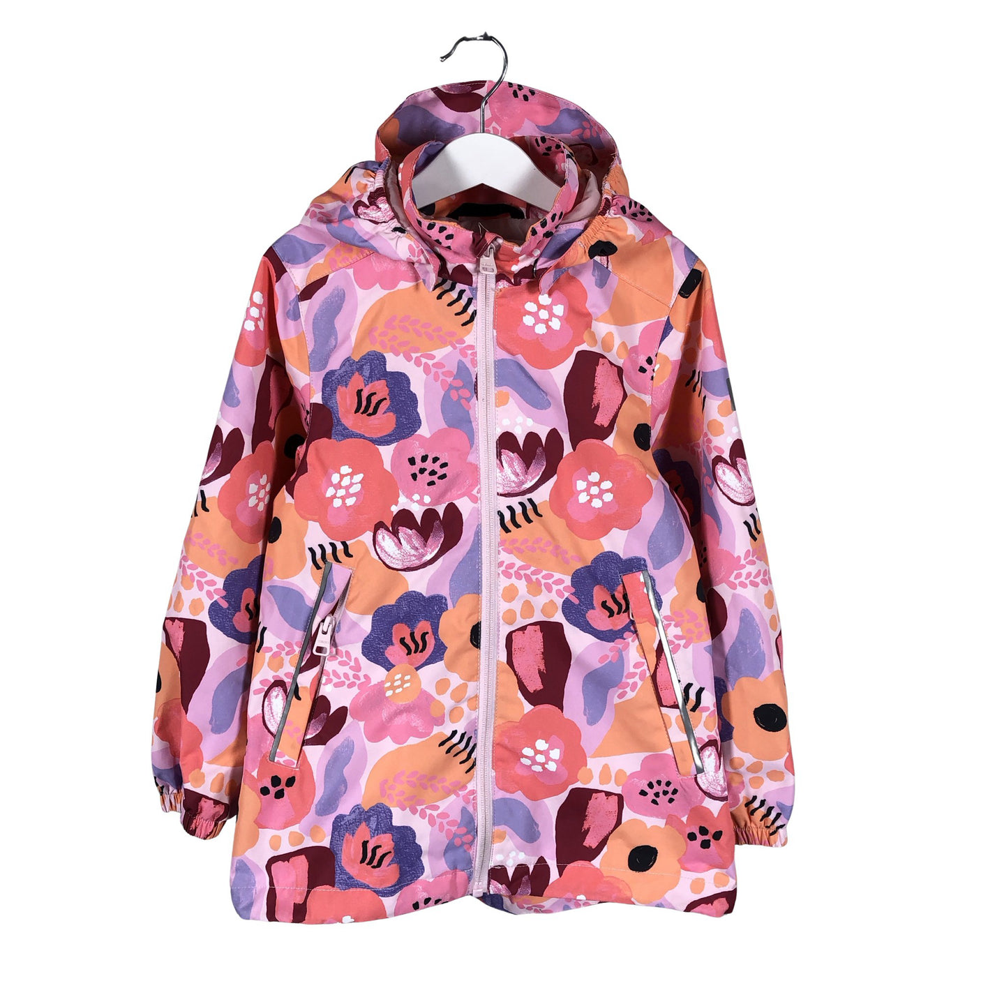 Unisex Reima - Spring/Fall jacket, size 116 - 122 - Light pink (1)