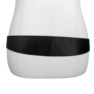 Unisex Kiedo - Leather belt, size Ei kokoa - Black (2)