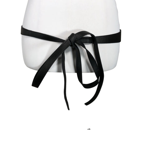 Unisex Kiedo - Leather belt, size Ei kokoa - Black ()