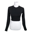 Unisex Lindex - Sports shirt, long sleeve, size 32 - Black ()