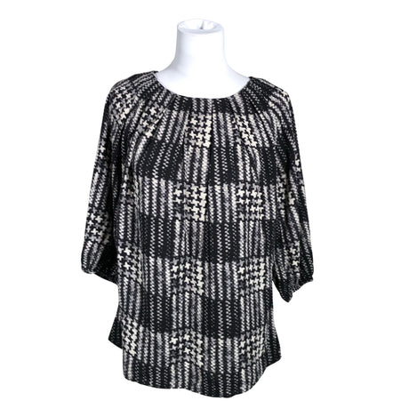 Unisex Ril's - Short-sleeved blouse, size 38 - Black ()