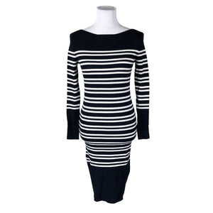 Unisex Selected - Knit dress, size 38 - Blue (1)
